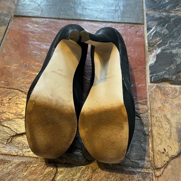 Platform heels OShede leather - Picture 2 of 3